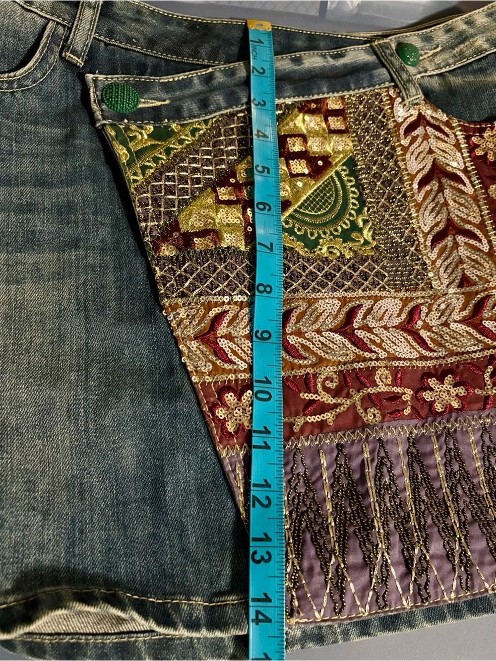 🌵DESIGUAL🌵DENIM PATCHWORK MINI🌵